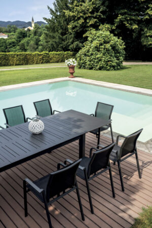 Tavolo Santorini doppio allungo Greenwood