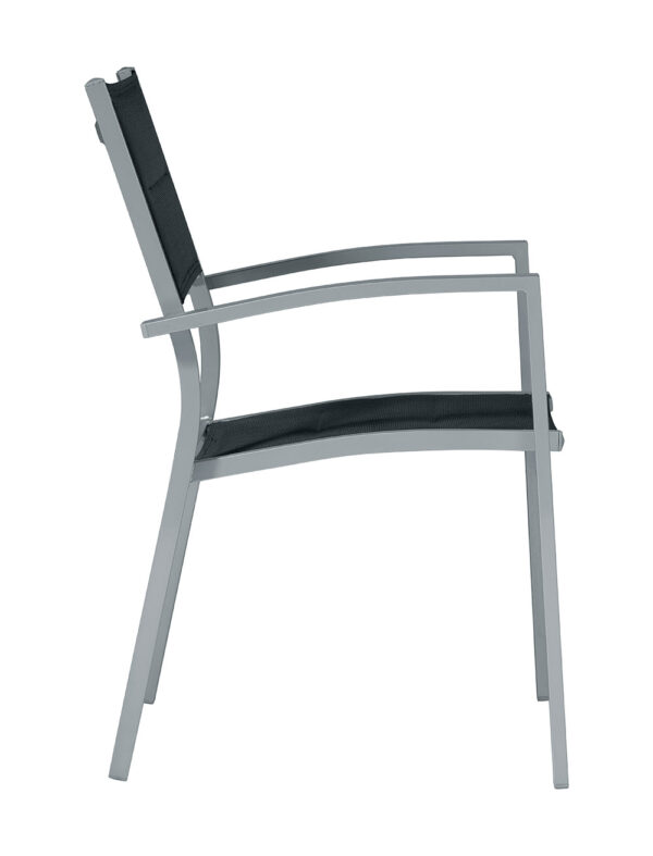 Sedia Amalfi in alluminio Greenwood