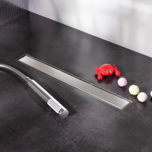 Canalina modulare a filo pavimento Lineardrain Easy In-Tile Aisi 304 Ferplast