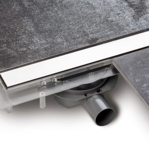 Canalina modulare a filo pavimento Modular Lineardrain In-Tile Aisi 304 Ferplast