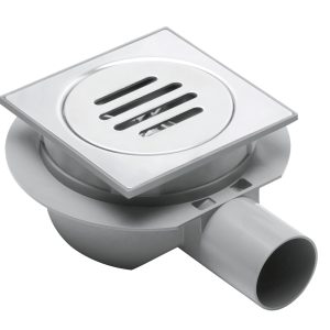 Piletta a filo pavimento 10x10 Aisi 304 Ferplast