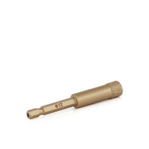 Foretto a secco diamantato Gold Line attacco trapano