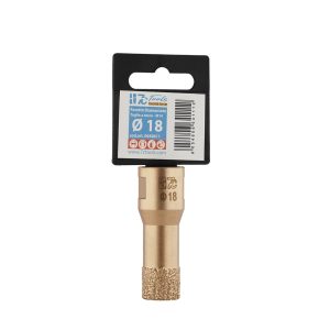 Foretto a secco diamantato Gold Line attacco trapano
