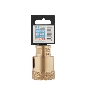 Foretto a secco diamantato Gold Line attacco trapano