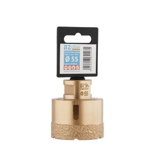 Foretto a secco diamantato Gold Line attacco trapano