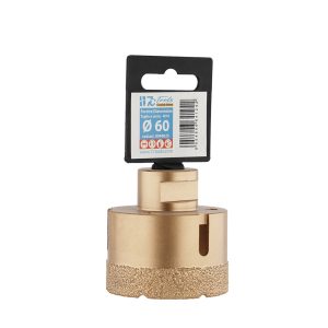 Foretto a secco diamantato Gold Line attacco trapano