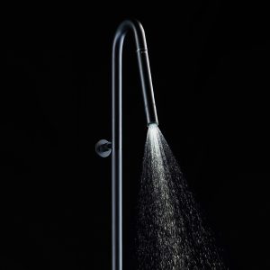 Colonna doccia Bossini in ottone con testina rotante PLY