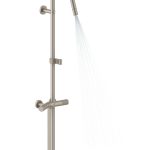 Colonna doccia Bossini in ottone con testina rotante PLY