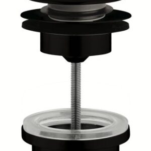 Scarico per lavabo e bidet CLIC-CLAC universale con sistema a vite in acciaio inox 304 FCR