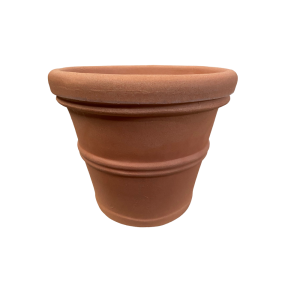 Garden Italia Vaso Campana Doppio Bordo Ø29 cm in Resina – Made in Italy, Resistente al Gelo e Antiurto