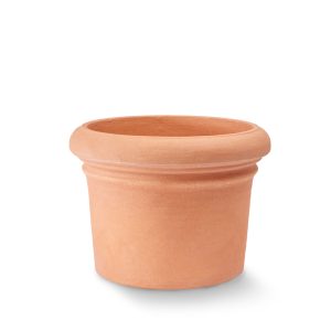 Garden Italia Vaso Tondo Cilindro Liscio ICIL Ø60 cm in Resina – Resistente al Gelo e Antiurto, per Interni ed Esterni