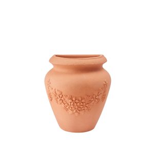Garden Italia GERLA Vaso a Parete Orcio 28×31 cm in Resina – Made in Italy, Leggero e Antiurto, 100% Riciclabile