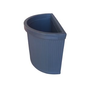 Garden Italia Vaso per Piante a Muro Millerighe Medio FMM 63×36×50 cm in Resina – Made in Italy, Antiurto, per Interni ed Esterni