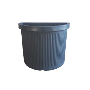 Garden Italia Vaso per Piante a Muro Millerighe Medio FMM 63×36×50 cm in Resina – Made in Italy, Antiurto, per Interni ed Esterni