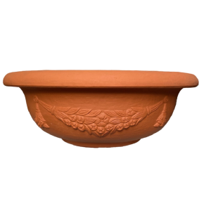 Garden Italia Ciotola per Fiori Festonata ACF Ø75 cm in Resina – Made in Italy, Resistente al Gelo e Antiurto