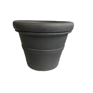 Garden Italia Vaso Campana Doppio Bordo Ø46 cm in Resina – Made in Italy, Resistente al Gelo e Antiurto