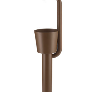 Fontana da esterno Cactus Belfer in acciaio