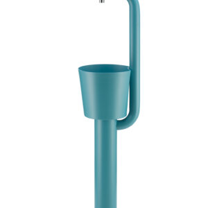 Fontana da esterno Cactus Belfer in acciaio