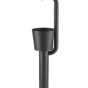 Fontana da esterno Cactus Belfer in acciaio