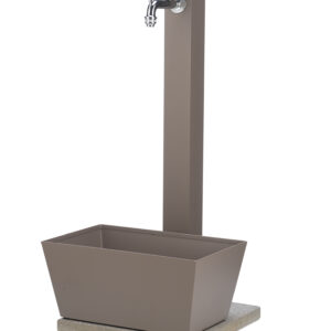 Fontana da esterno con vaschetta rettangolare Belfer