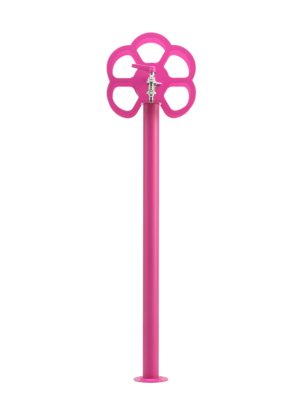 Fontana da esterno con portagomma a fiore Belfer