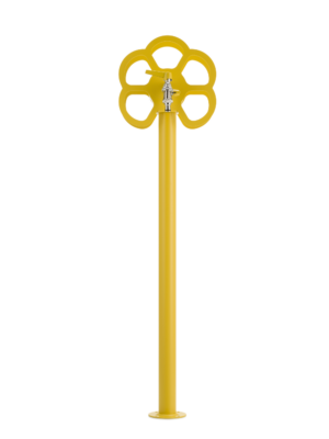 Fontana da esterno con portagomma a fiore Belfer