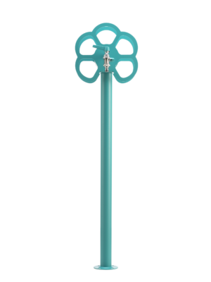 Fontana da esterno con portagomma a fiore Belfer