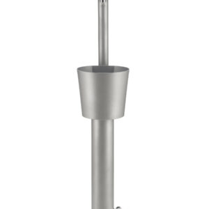 Fontana da esterno Cactus a due rubinetti Belfer in acciaio