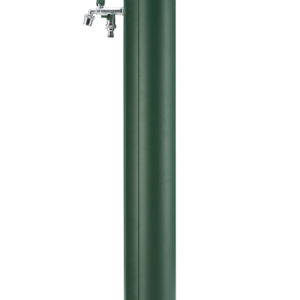 Fontana da esterno con spirale incorporata Belfer in acciaio zincato