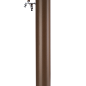 Fontana da esterno con spirale incorporata Belfer in acciaio zincato