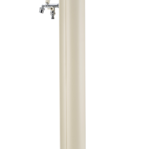 Fontana da esterno con spirale incorporata Belfer in acciaio zincato