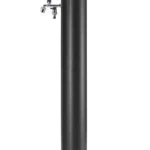 Fontana da esterno con spirale incorporata Belfer in acciaio zincato