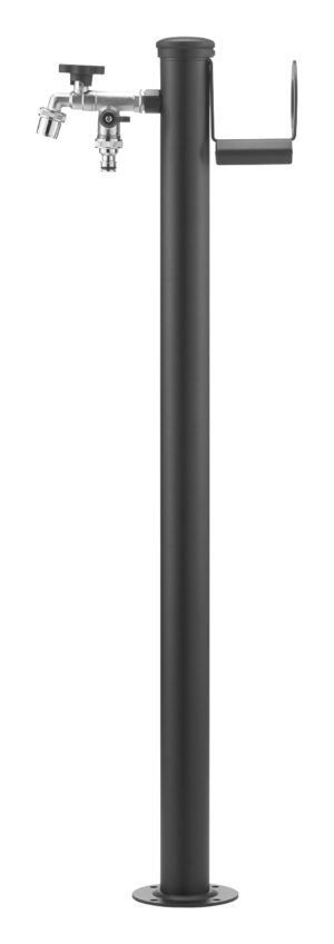 Fontana da esterno in alluminio quadrata Belfer