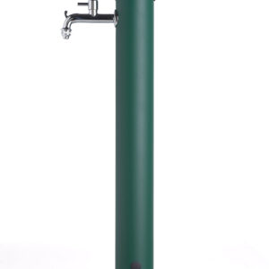 Fontana da esterno a un rubinetto Belfer in acciaio zincato