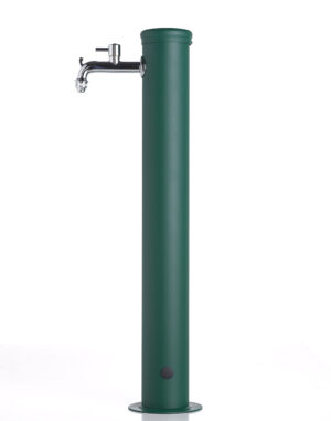 Fontana da esterno a un rubinetto Belfer in acciaio zincato