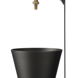 Fontanella a parete Belfer in acciaio zincato