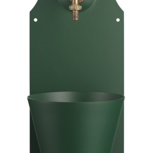 Fontanella a parete Belfer in acciaio zincato