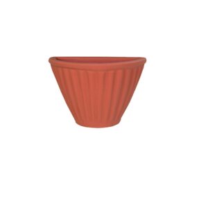 Garden Italia GERLA Vaso a Parete / Basket Centorighe 31×21 cm in Resina – Made in Italy, Leggero e Antiurto, 100% Riciclabile