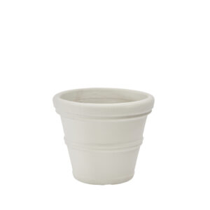 Garden Italia Vaso Campana Doppio Bordo Ø25 cm in Resina – Made in Italy, Resistente al Gelo e Antiurto