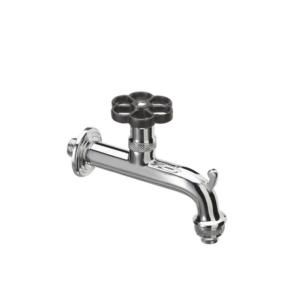 Rubinetto stile idraulico Belfer in ottone Ø 18mm