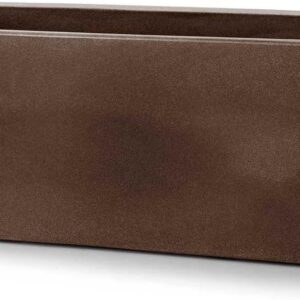 Cheonda - Teraplast vaso Schio cassa 120x50x50cm Bronzo
